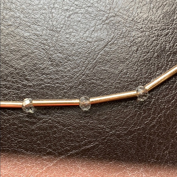 Two Forever 21 dainty gold statement necklaces. - Picture 4 of 5